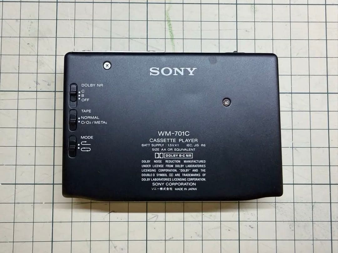 Cassette Players Sony Walkman Wm-701C