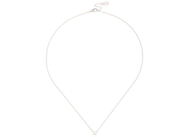 Cartier Necklace 1895Nc/Wg/D0.18/2.1G Crn7424176 K18 K18Wg 433