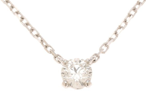 Cartier Necklace 1895Nc/Wg/D0.18/2.1G Crn7424176 K18 K18Wg 433