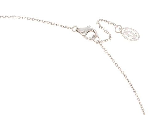 Cartier Necklace 1895Nc/Wg/D0.18/2.1G Crn7424176 K18 K18Wg 433