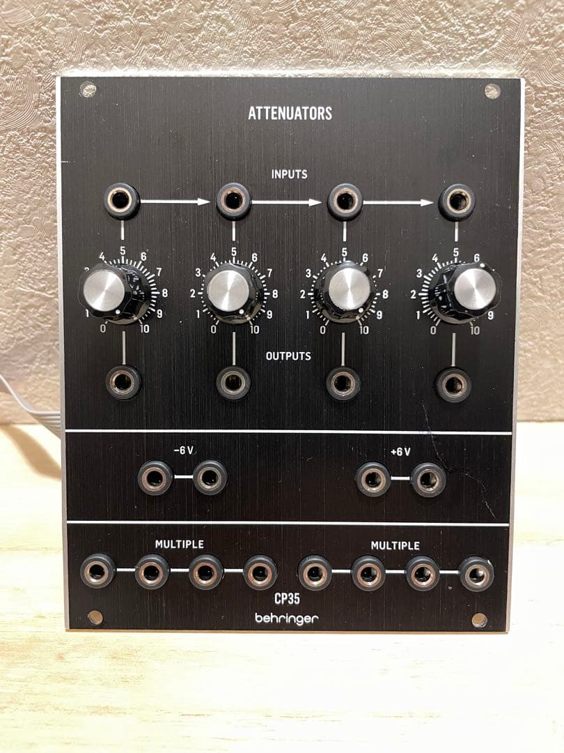 Behringer Modular Synthesizers Cp35 Attenuators Moog