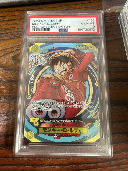 One Piece Card Game Psa10 D Day 872
