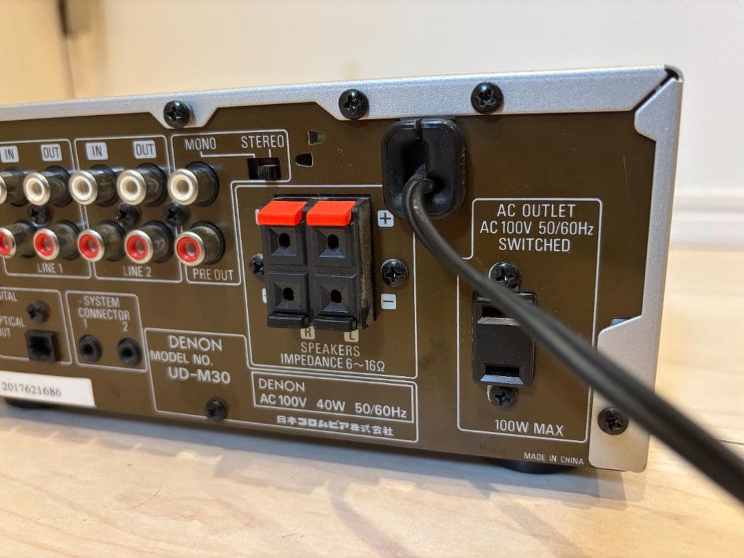 Denon Mini Component Systems Ud-M30 Cd