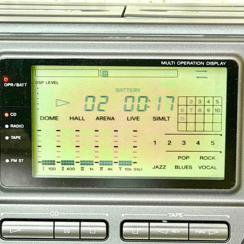 Sony Radio And Boombox Honahawk Zs-7 Cd