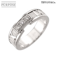 Tiffany Ring Tiffany&Co. 11 K18 Wg 750 Atlas Diamond 90328767