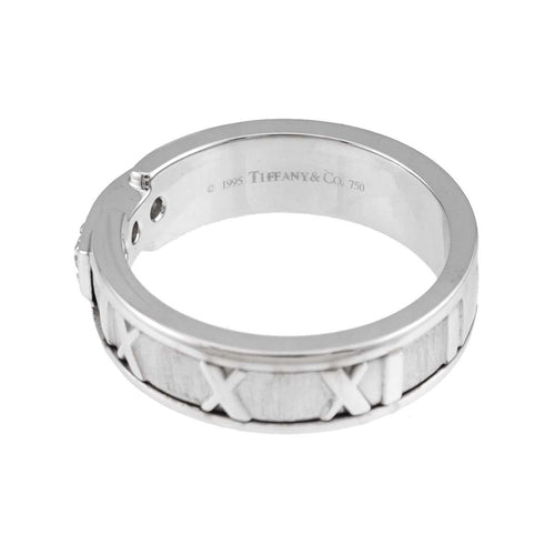 Tiffany Ring Tiffany&Co. 11 K18 Wg 750 Atlas Diamond 90328767