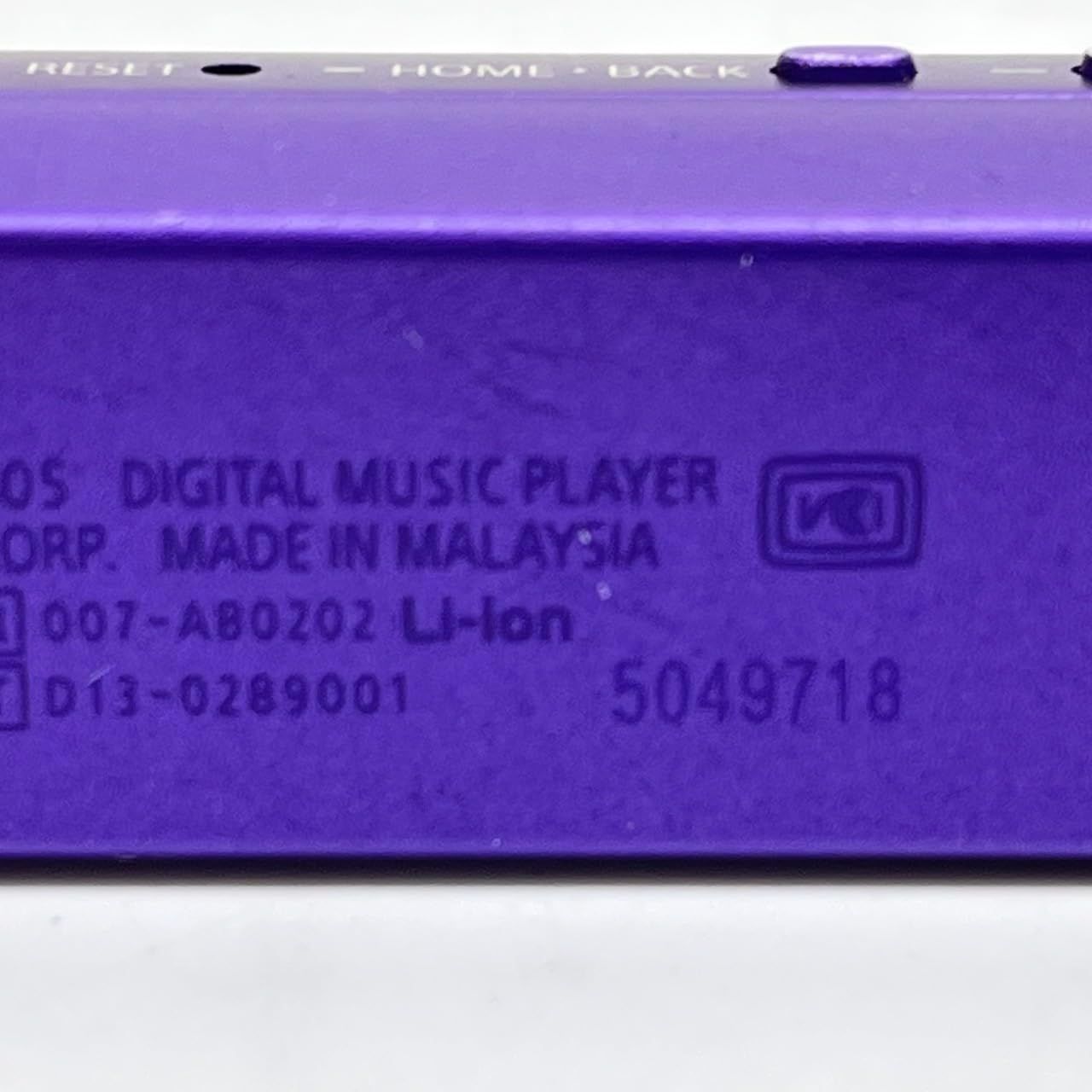 Sony Digital Audio Player M Nw-M505/V No2777