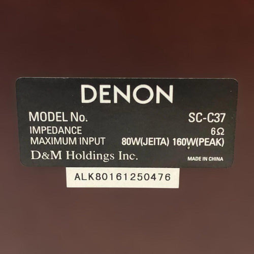 Denon Speakers Sc-C37