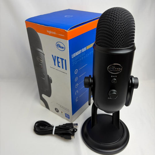 Logicool Condenser Microphones G Blue Yeti Bm400Bk