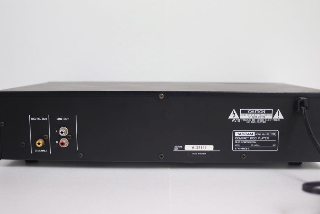 Tascam Cd Sacd Players Cd-160