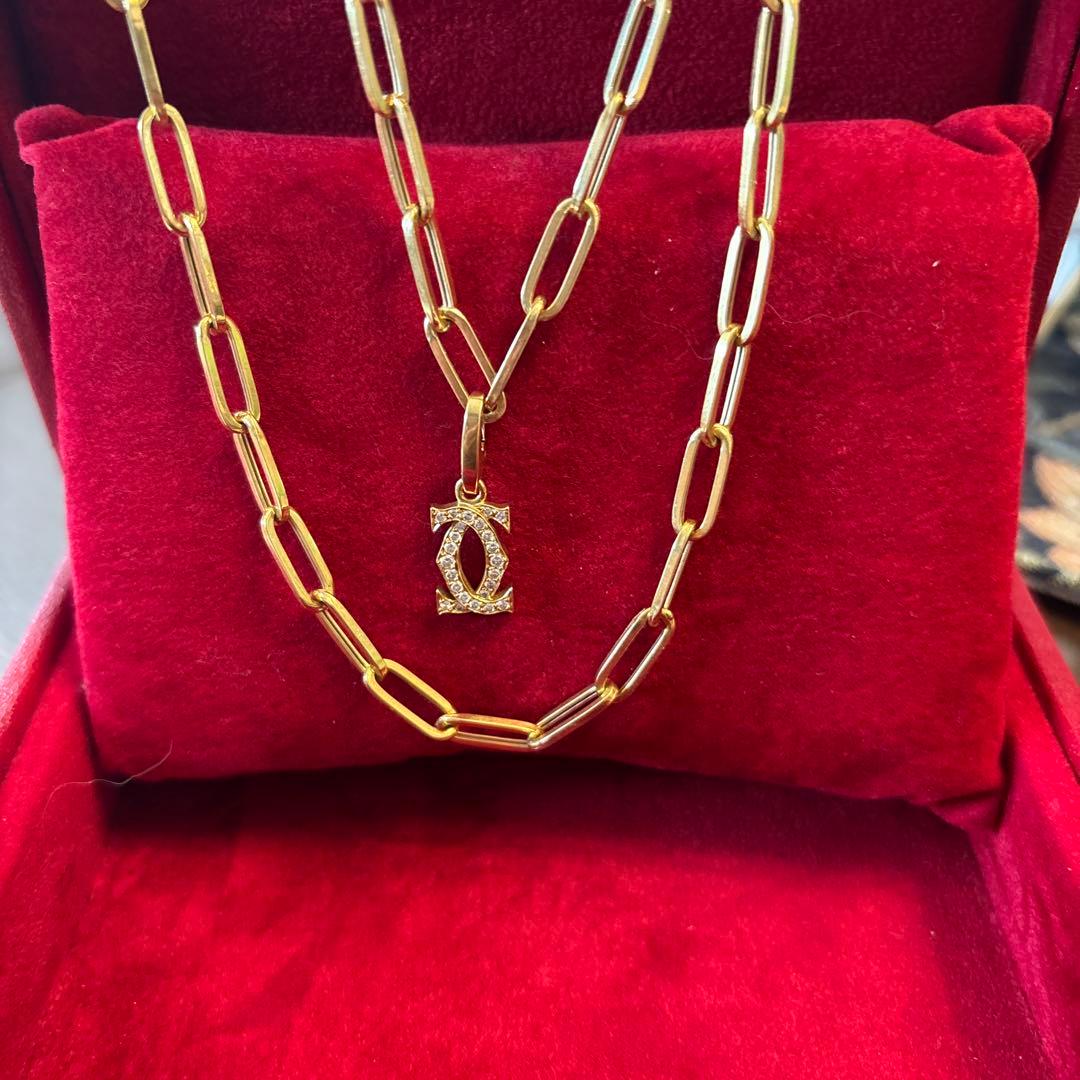Cartier Necklaces K18 Au750
