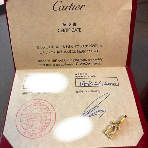 Cartier Necklaces K18 Au750