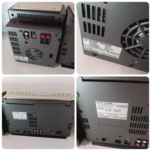 Cd Sacd Player Sharp Sd-Nx20 Md