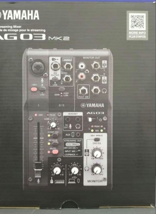 Yamaha Audio Interfaces Ag03Mk2