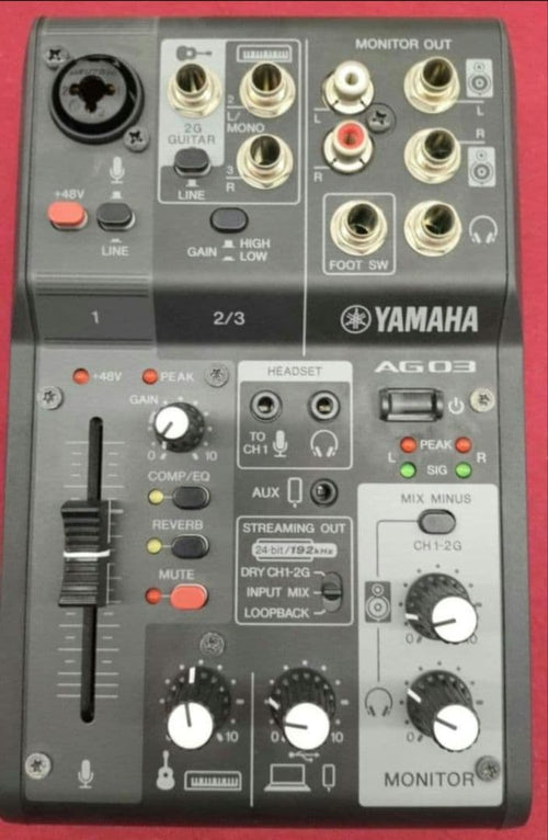 Yamaha Audio Interfaces Ag03Mk2