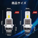 Others Hid Led 200 Urj202W D4S Gx H25.1 H27.7 60000Lm