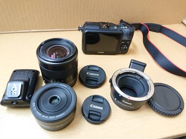 Mirrorless Interchangeable Lips Canon Eos M Ef-M18-55Mm F3.5-5.6 Is