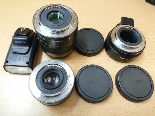 Mirrorless Interchangeable Lips Canon Eos M Ef-M18-55Mm F3.5-5.6 Is