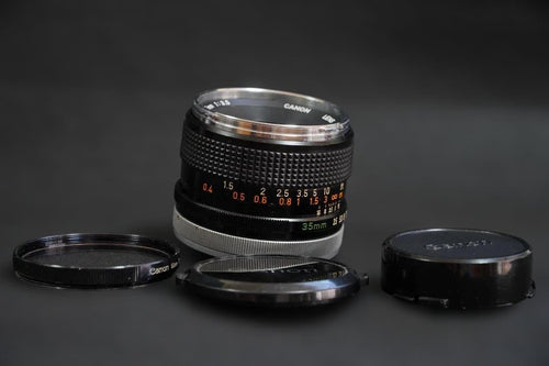 Canon Lens (Single Focus) Fd F/3.5 Sn:50618