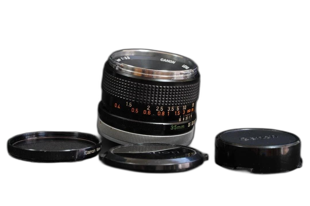 Canon Lens (Single Focus) Fd F/3.5 Sn:50618