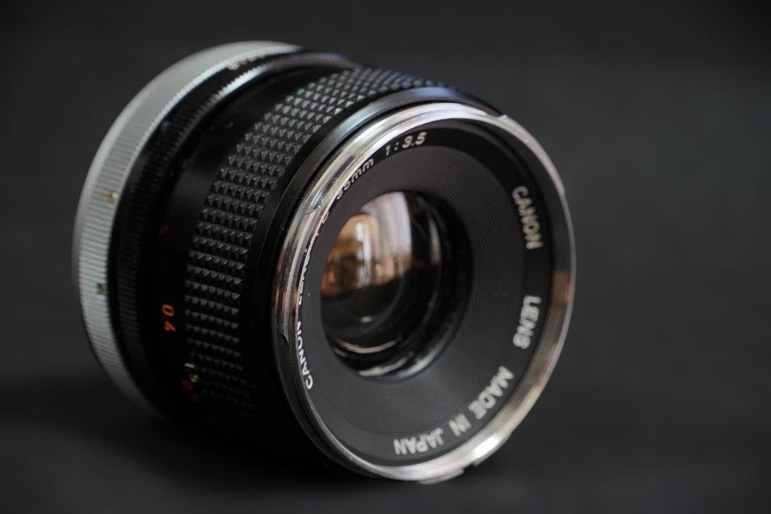 Canon Lens (Single Focus) Fd F/3.5 Sn:50618