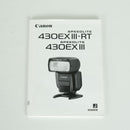 Canon Strobe 430Ex Iii-Rt