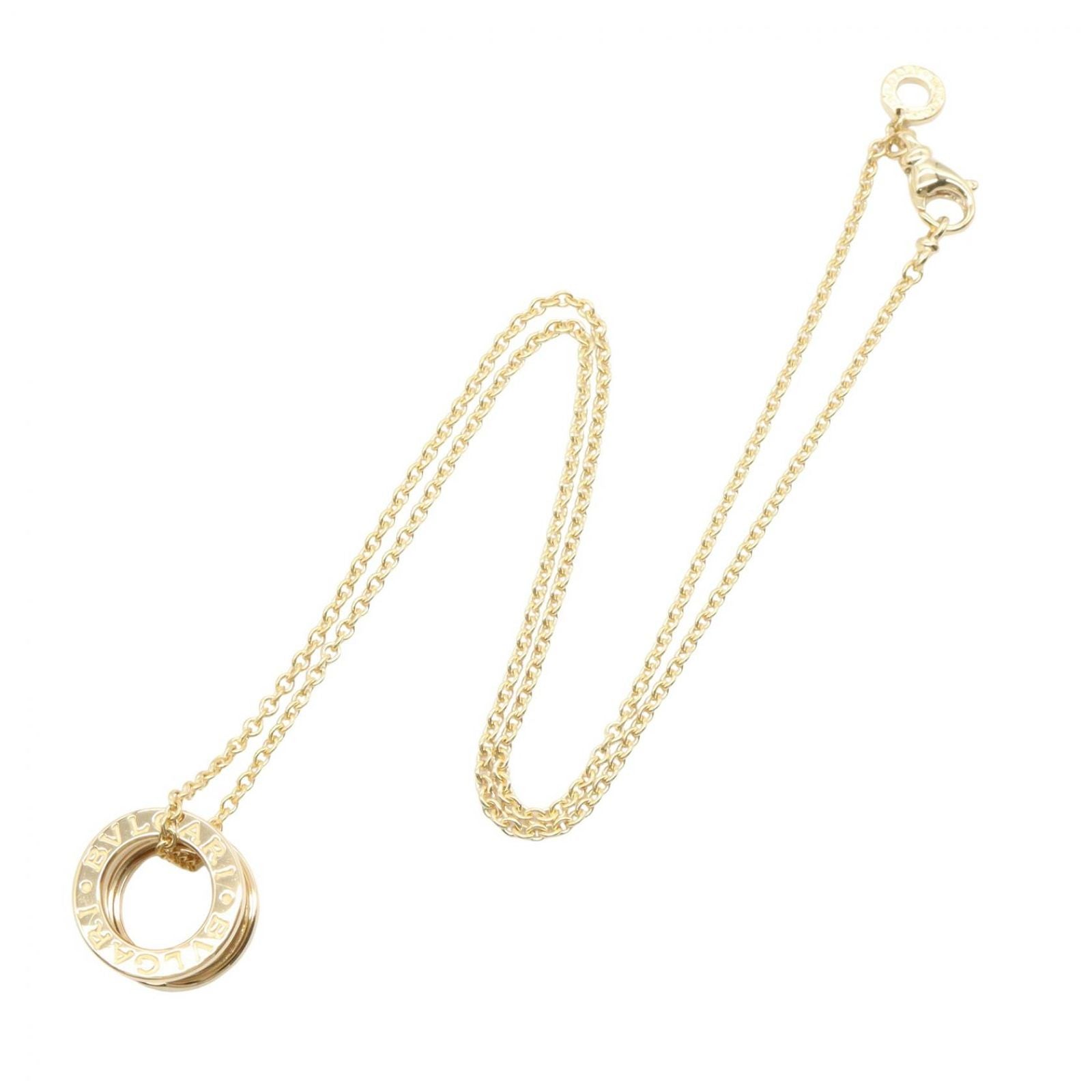 Bvlgari Necklace B-Zero1 K18 Used A