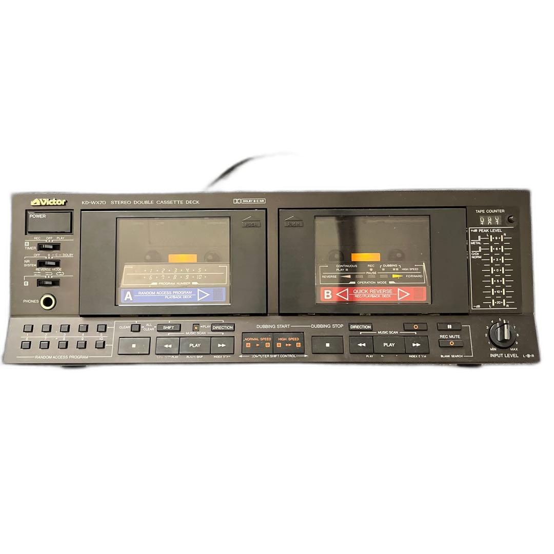 Victor Cd Md Cassette Deck Kd-Wx70