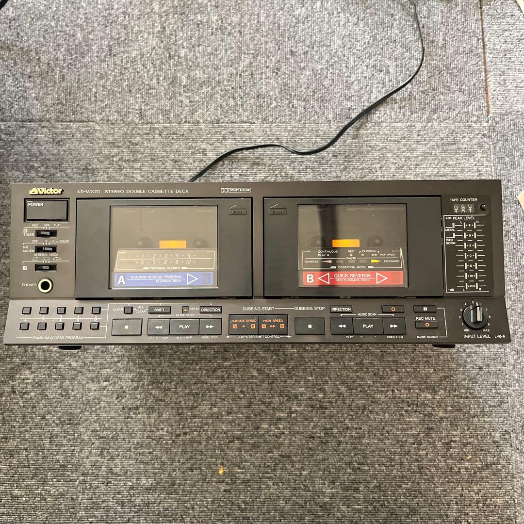Victor Cd, Md Cassette Decks Kd-Wx70