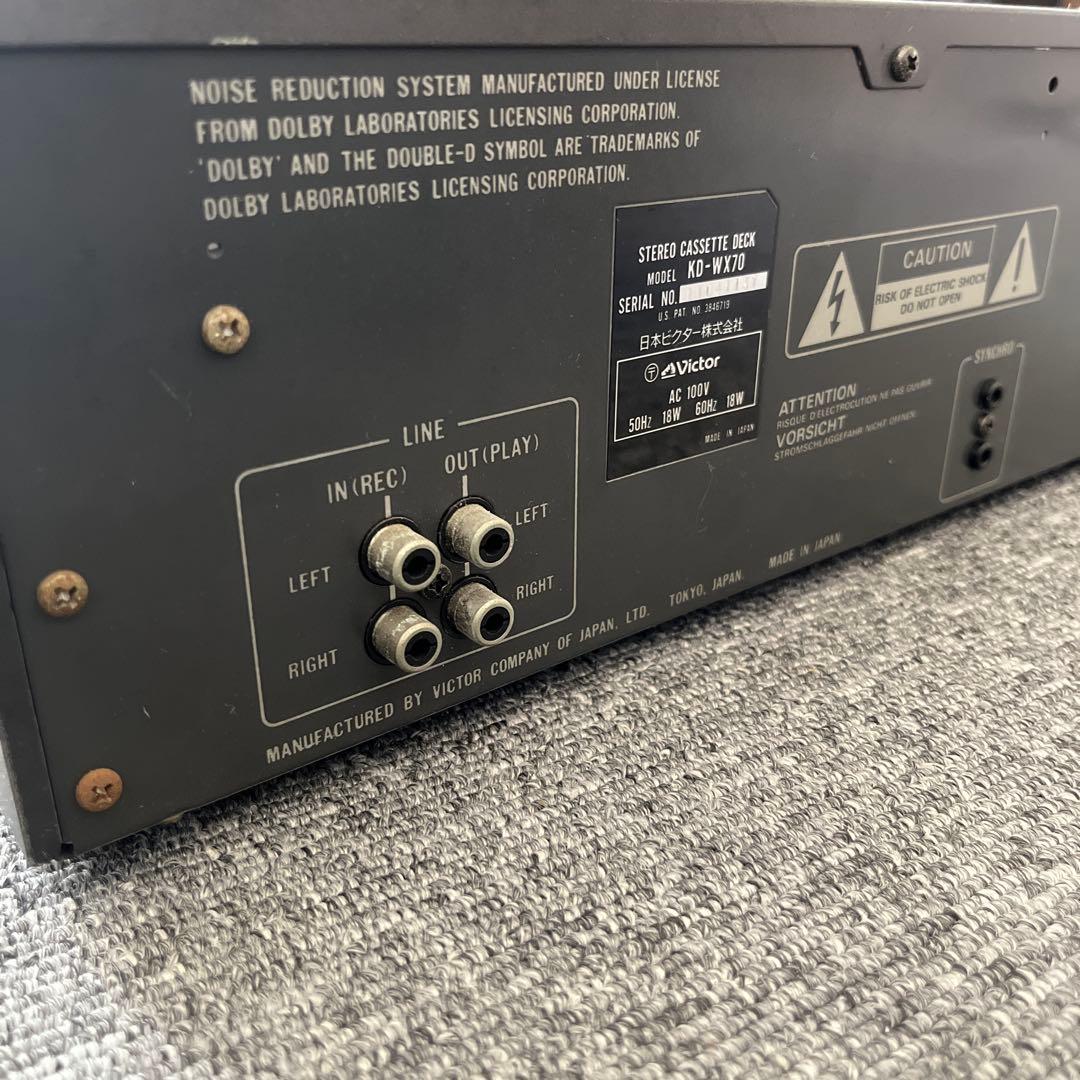 Victor Cd, Md Cassette Decks Kd-Wx70