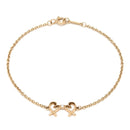 Tiffany Bracelet Tiffany&Co. K18Yg 750 D0.01Ct 16.7