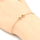 Tiffany Bracelet Tiffany&Co. K18Yg 750 D0.01Ct 16.7