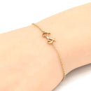 Tiffany Bracelet Tiffany&Co. K18Yg 750 D0.01Ct 16.7
