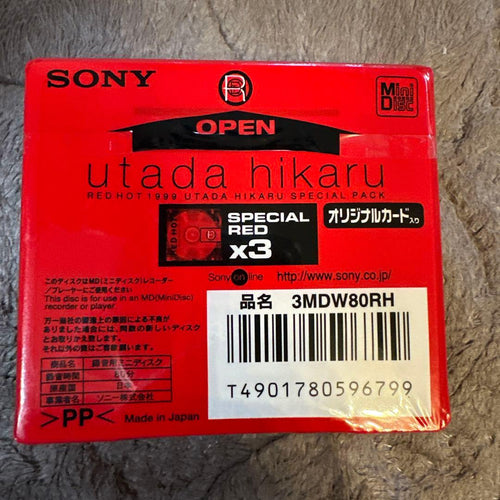 Sony Md Redhot 3Mdw80Rh.