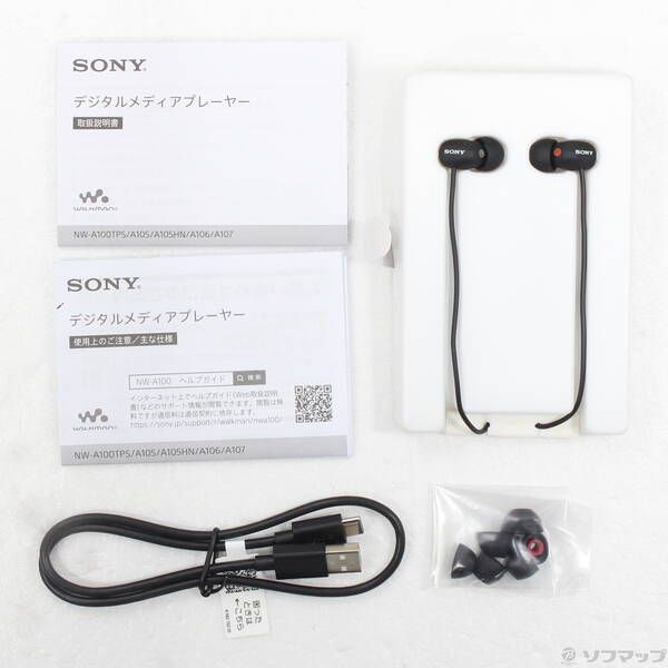 Sony Digital Audio Player Walkman A100 16Gb+Microsd Nw-A105Hn B 262