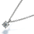 Tiffany Necklace 0.17Ct Pt950 #192836