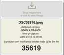 Sony Mirrorless Interchangeable Lips 6500 Sel18200Le 2
