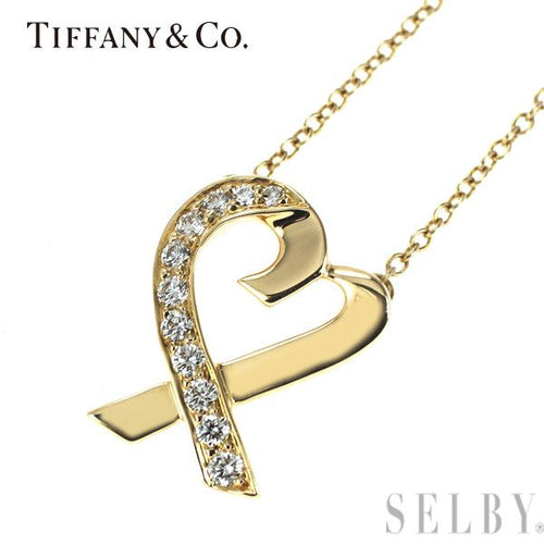 Tiffany Necklace K18Yg