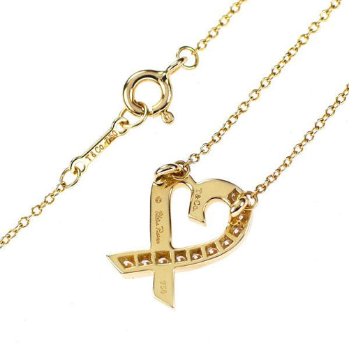 Tiffany Necklace K18Yg
