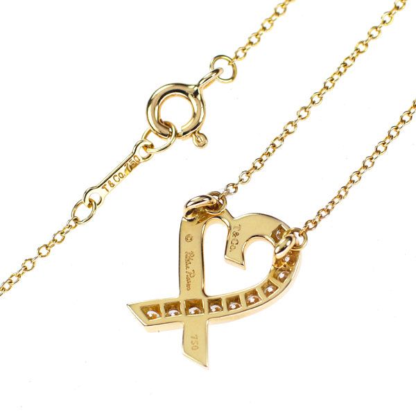 Tiffany Necklace K18Yg