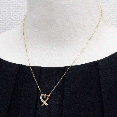 Tiffany Necklace K18Yg