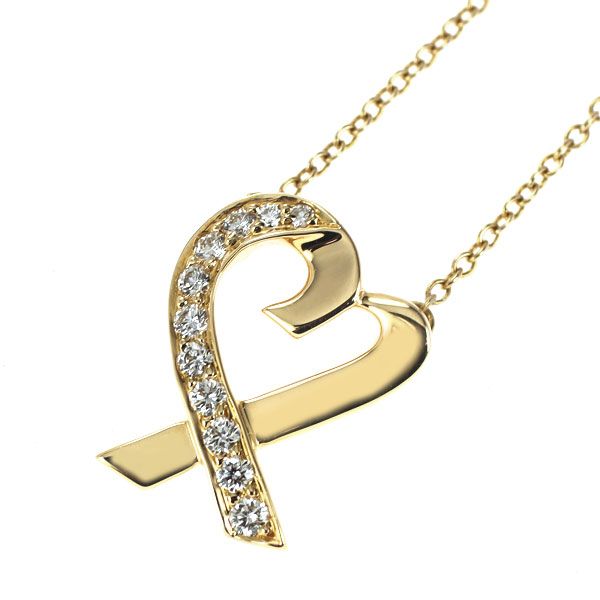 Tiffany Necklace K18Yg