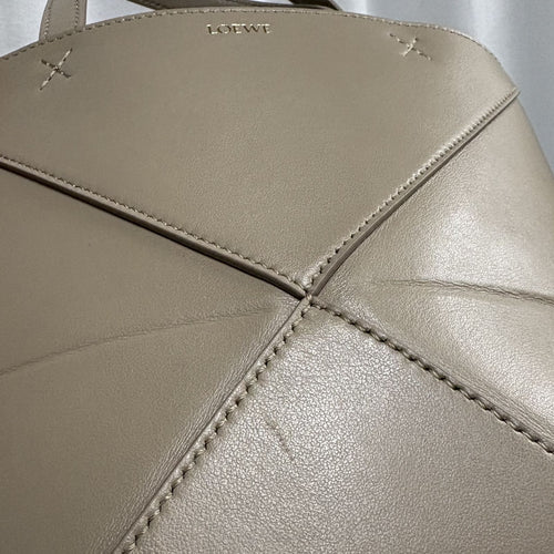 Loewe Shoulder Bag Puzzle Fold Tote Mini Sand 2150