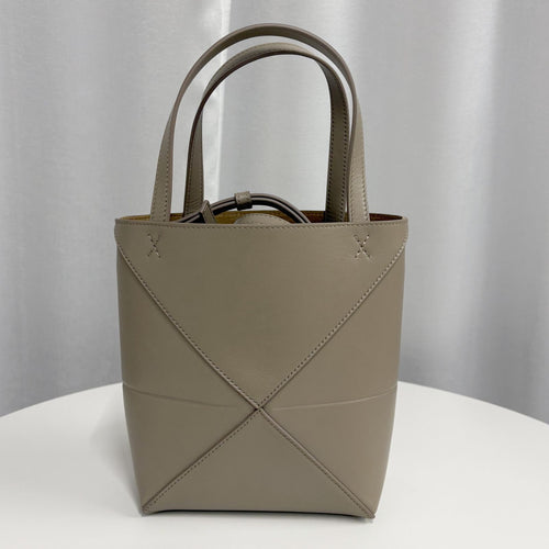 Loewe Shoulder Bag Puzzle Fold Tote Mini Sand 2150