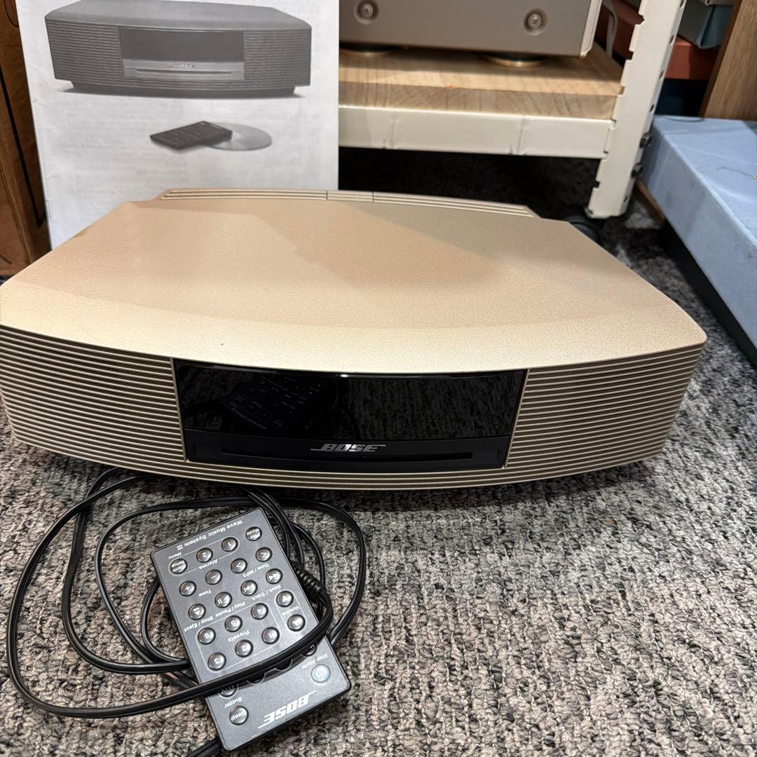 Bose Cd Md Cassette Deck Wave Music System Iii