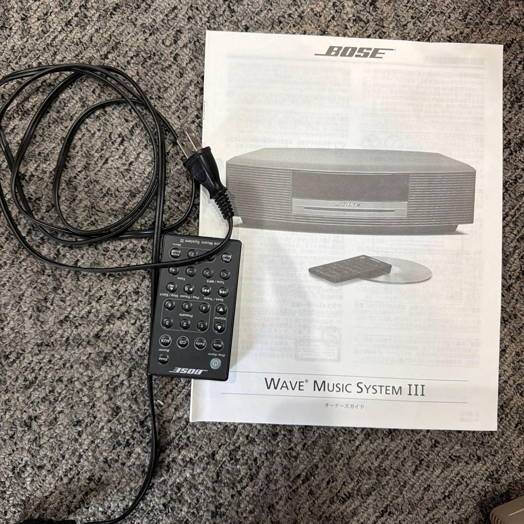 Bose Cd Md Cassette Deck Wave Music System Iii