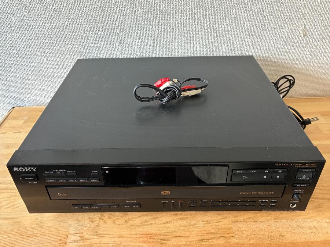 Sony Cd Sacd Players Cdp-C535 5