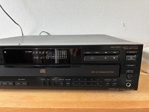 Sony Cd Sacd Players Cdp-C535 5