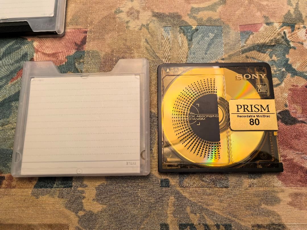 Sony Md Minidisc Prism 80 60