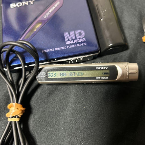 Sony Portable Md Players Mz-E707
